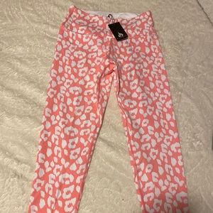 Pink cheetah ryderwear legging